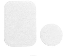 Oem Badget for magnet automobilinis laikiklis leather baltas