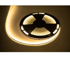LED cord 25m Rebel (1500×5050 SMD) warm baltas waterproof, 12V