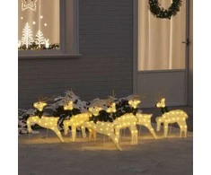 LED elniai 6 pcs Auksinė audinys