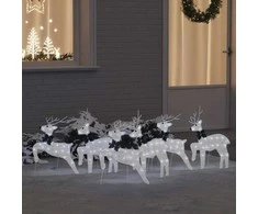 LED elniai 6 pcs Sidabro audinys