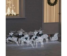 LED elniai 7 pcs Balta audinys