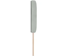 LED galvūgalis su LED juostelėmis Šviesiai pilka 144 cm Aksomas