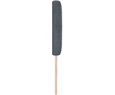 LED galvūgalis su LED juostelėmis Tamsiai pilka 200 cm Aksomas