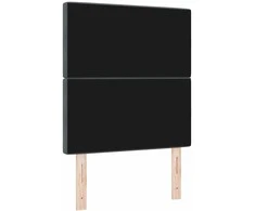 LED galvūgalis su LED juostelėmis Tamsiai pilka 80 cm Aksomas