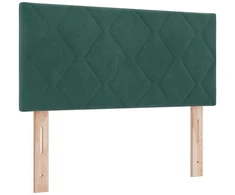 LED galvūgalis Tamsiai žalia 90 cm Aksomas