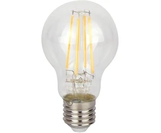 LED lemputė E27 A60 230V 7W 840lm, neutraliai balta 4000K, LED line LITE