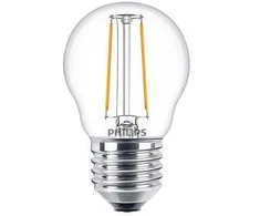 LED lemputė PHILIPS, P45, E27, 2 W, 250 lm, 2700 K