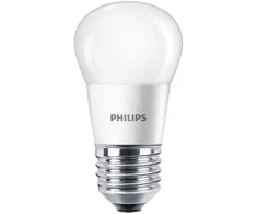 LED lemputė PHILIPS, P45, E27, 5 W, 450 lm, 2700 K