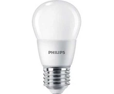 LED lemputė PHILIPS, P48, E27, 7 W, 806 lm, 4000 K