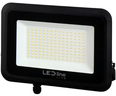 Led Line Lite Lauko šviestuvas LED 100W neutraliai balta 230Vac, 10000lm, IP65, juodas, PHOTON, LED LINE