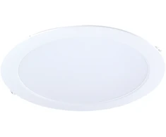 LED lubinis šviestuvas PNI D-Light 2402W 24W, įmontuojamas, apvalus, 6500K, 230V maitinimo šaltinis, 2640 lm, baltas