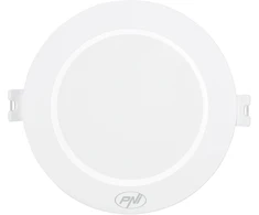 LED prožektorius PNI D-Light CL2512 12W, įleidžiamas, apvalus 17 cm, 4200K, 230V maitinimo šaltinis, 1320 lm, neutrali balta spalva
