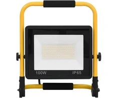 LED prožektorius su rankena, šaltos baltos spalvos, 100W