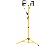 LED prožektorius su trikoju, šaltos baltos spalvos, 2x30W