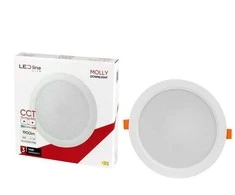 Led_Line Įmontuojamas šviestuvas LED Line MOLLY, 18W, 3000-6000°K,LED