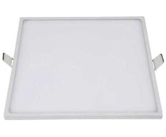Ledlife 16W LED įmontuojama panelė, kvadratinė, balta, 3000K