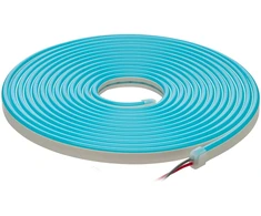 Lemlux LED juosta NEON FLEX 12Vdc, 7.2W/m, karpoma 1cm, Ledo mėlyna, 6x12mm, 5m ritė, IP67