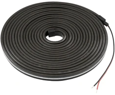 Lemlux NEON FLEX LED juosta juoda, 24Vdc, 8W/m, 144lm/m, 4000K, 4x10mm, IP67 5m ritė
