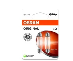 OSRAM Automobilinės lemputės 10W 12V BA15S 2vnt