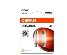 OSRAM Automobilinės lemputės 5W 12V SV8.5-8 2vnt