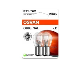 OSRAM Automobilinės lemputės 21/5W 12V BAY15D 2vnt