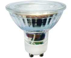 Lemputė LED GU10 230V 5W 340lm 50° neutraliai balta, stiklinė, LED line