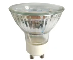 Lemputė LED GU10 230V 5W 450lm šiltai balta 2700K, stiklinė, LED line
