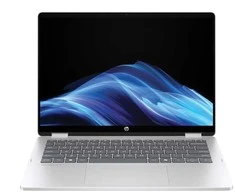 HP OmniBook 5 Flip 14-fp0053nn - i5-1334U, 16 GB, 512 GB SSD, 14 2K 300 nitų lietimui jautrus ekranas AG, 1080p kamera, JAV klaviatūra su foniniu apšvietimu, 68 Wh, Glacier sidabrinis, Windows 11 Home, 1 metai