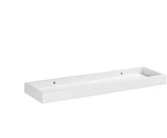 Lentyna Dolle Loggia, balta, 60 x 15 x 4 cm