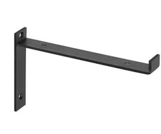 Lentynos laikiklis Dolle Lip, 200×130 mm, juoda