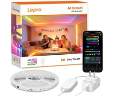 Lepro S1 5m Wi-Fi Bluetooth RGBIC LED Strip
