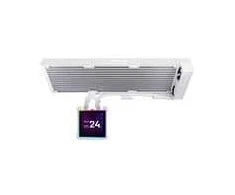 Lian Li HydroShift II LCD-S 360N AiO Vanduo Cooling, RGB, LCD Ekranas – without fans, 360mm, baltas