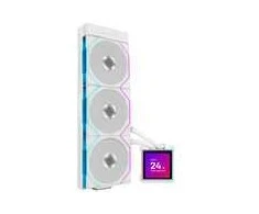 Lian Li HydroShift II LCD-S 360TL AiO Vanduo Cooling, RGB, LCD Ekranas – 360mm, baltas