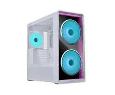 Lian Li LANCOOL 217 INF PC Case, Mid-Tower, Tempered Glass, RGB Lighting – Baltas