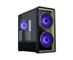 Kompiuterio korpusas Lian Li LANCOOL 217 INF, Mid-Tower, grūdinto stiklo šoninis langas, RGB apšvietimas, juodos spalvos