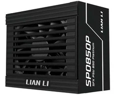 Lian Li SP Series Platinum 80 PLUS Platinum Power Supply, SFX, fully modular, PCIe 5.1, ATX 3.1 – 850 Watts, juodas