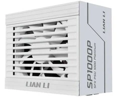 Lian Li SP Series Platinum 80 PLUS Platinum Power Supply, SFX, fully modular, PCIe 5.1, ATX 3.1 – 1,000 Watt, baltas