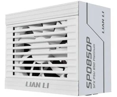Lian Li SP serijos Platinum 80 PLUS Platinum maitinimo šaltinis, SFX, pilnai modulinis, PCIe 5.1, ATX 3.1 &amp; 850 vatų, baltas