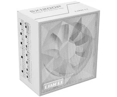 Lian Li SX Series 80 PLUS Platinum power supply, fully modular, PCIe 5.1, ATX 3.1 – 1,200 watts, baltas