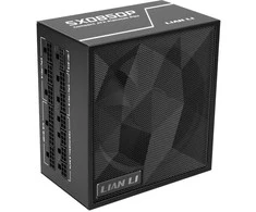 Lian Li SX Series 80 PLUS Platinum Power Supply, fully modular, PCIe 5.1, ATX 3.1 – 850 Watts, juodas