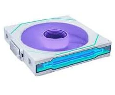 Lian Li UNI FAN SL-INF Wireless Fan, ARGB, PWM – Reverse Blade, 140mm, baltas
