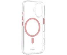 Liavec Glossy Magsafe Clear dėklas skirtas Apple iPhone 16 rožinės spalvos
