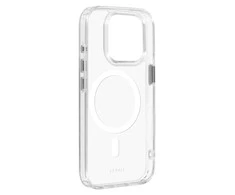 Liavec Glossy Magsafe Clear dėklas skirtas Apple iPhone 15 Pro Max baltos spalvos