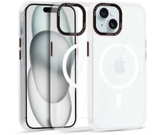 Liavec Hybrid Magsafe Clear dėklas skirtas Apple iPhone 15