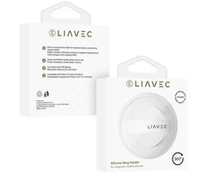 Oem Liavec Ring Magsafe baltos spalvos