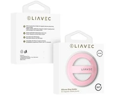 Liavec Ring Magsafe light rožinės spalvos