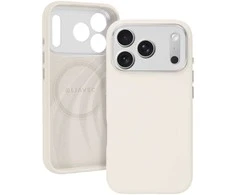 Liavec Silk Shield dėklas su Metal Camera Frame skirtas Apple iPhone 17 Pro beige