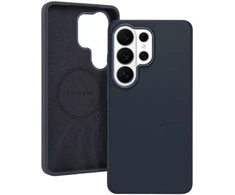 Liavec Silky dėklas su Metal Camera Frame for Samsung Galaxy S26 Ultra mėlynas