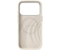 Liavec Silky dėklas su Metal Camera Frame skirtas Apple iPhone 17 Pro beige