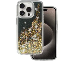 Liavec Snowflake Series dėklas skirtas Apple iPhone 15 Plus juodos spalvos